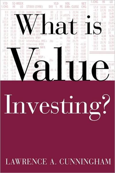 Cover for Lawrence A. Cunningham · What is Value Investing? (Paperback Book) (2004)