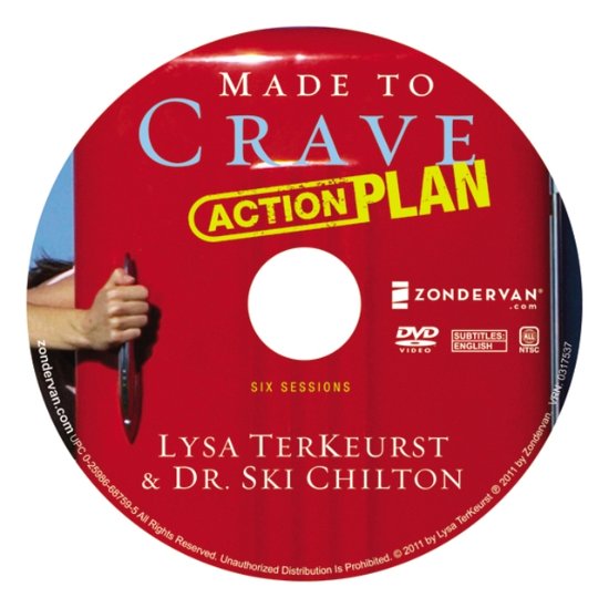 Cover for Lysa TerKeurst · Made to Crave Action Plan Study Guide with DVD: Your Journey to Healthy Living (Hardcover bog) (2012)
