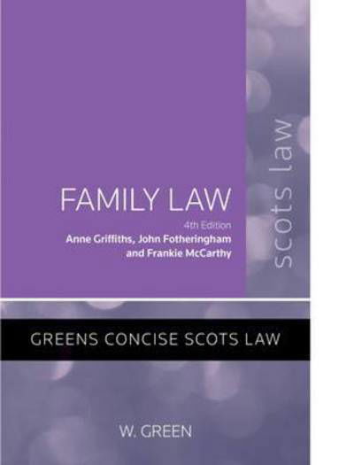 Cover for Anne Griffiths · Family Law (Paperback Book) (2015)