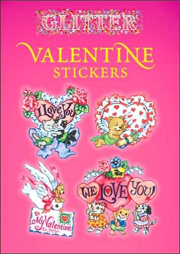 Glitter Valentine Stickers - Little Activity Books - Nina Barbaresi - Boeken - Dover Publications Inc. - 9780486438559 - 24 september 2004