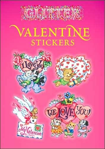 Glitter Valentine Stickers - Little Activity Books - Nina Barbaresi - Books - Dover Publications Inc. - 9780486438559 - September 24, 2004