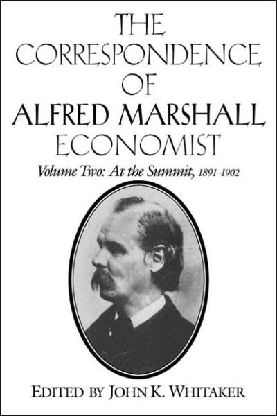 Cover for Alfred Marshall · The Correspondence of Alfred Marshall, Economist - The Correspondence of Alfred Marshall, Economist 3 Volume Set (Paperback Book) (2005)