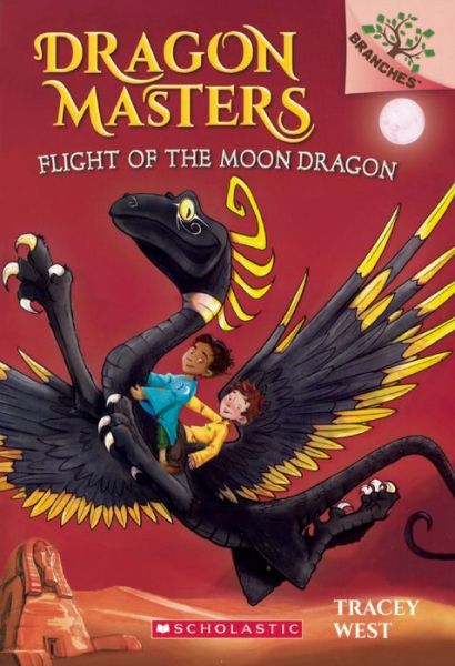 Cover for Tracey West · Flight of the Moon Dragon (Hardcover Book) (2016)