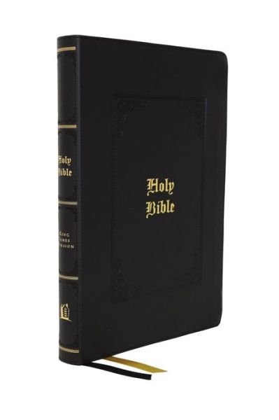Cover for Thomas Nelson · KJV, Personal Size Large Print Reference Bible, Vintage Series, Black Leathersoft, Red Letter, Comfort Print: Holy Bible, King James Version (Leather Book) (2023)