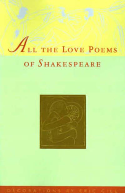 Cover for William Shakespeare · All the Love Poems of Shakespeare (Paperback Bog) (1993)