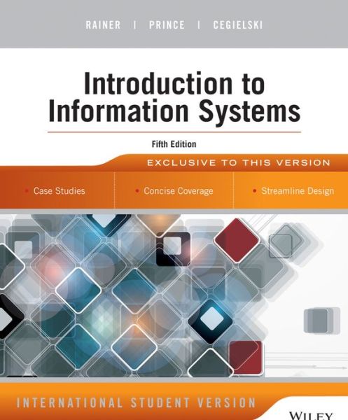 Cover for Rainer · Introduction to Information Syst (Book) [5th Edition International Student Version edition] (2014)