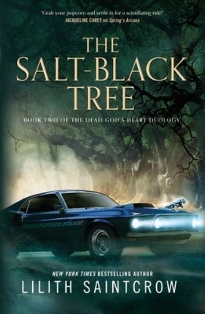 Cover for Lilith Saintcrow · The Salt-Black Tree: Book Two of the Dead God's Heart Duology - The Dead God's Heart (Hardcover Book) (2023)