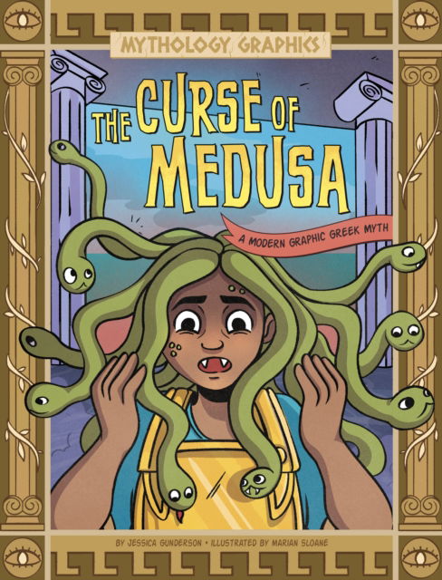 Cover for Jessica Gunderson · The Curse of Medusa: A Modern Graphic Greek Myth - Mythology Graphics (Paperback Book) (2024)