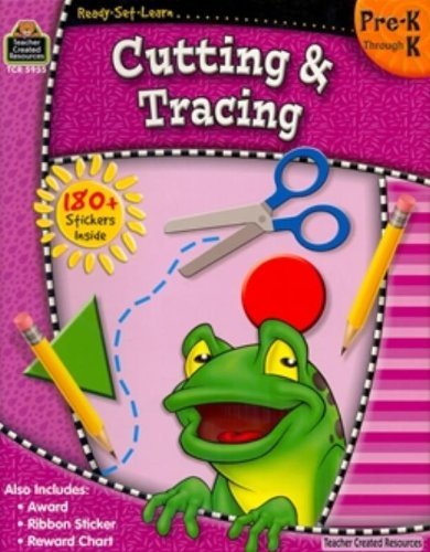 Cover for Teacher Created Resources Staff · Ready-set-learn: Cutting &amp; Tracing Prek-k (Paperback Bog) (2007)