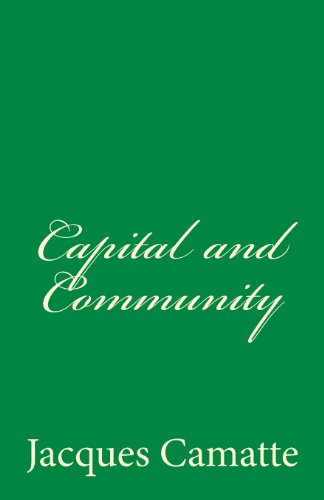 Cover for Jacques Camatte · Capital and Community (Paperback Book) (2011)