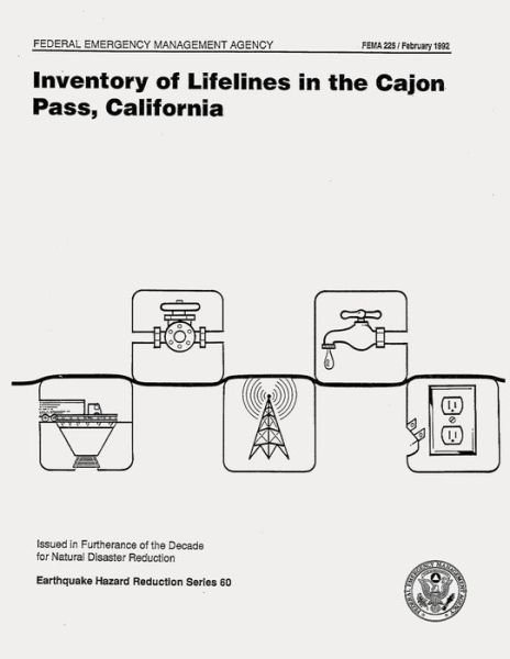 Cover for Federal Emergency Management Agency · Inventory of Lifelines in the Cajon Pass, California (Fema 225) (Pocketbok) (2013)