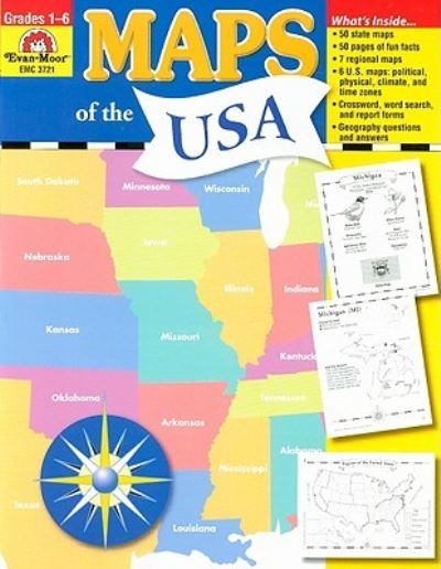 Cover for Jo Ellen Moore · Maps of the U.s.a. (Paperback Book) (2004)