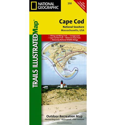 Cover for National Geographic Maps · Cape Cod: Trails Illustrated National Parks (Map) [2023rd Revised edition] (2009)