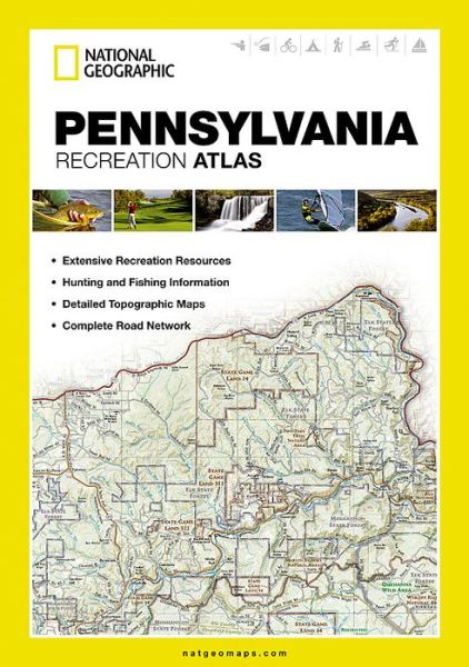 Cover for National Geographic Maps · Pennsylvania: State Rec Atlas (Paperback Book) (2013)