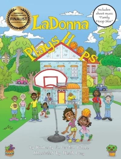 Cover for Kimberly a Gordon Biddle · LaDonna Plays Hoops - Dyslexic Inclusive (Inbunden Bok) [Dyslexic edition] (2017)