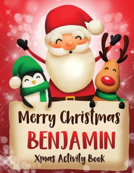 Cover for Whimsical Journals · Merry Christmas Benjamin (Paperback Book) (2019)
