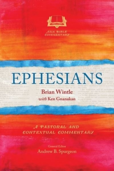 Cover for Brian Wintle · Ephesians - Asia Bible Commentary Series (Paperback Book) (2020)