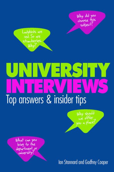 Cover for Ian Stannard · University Interviews: Top Answers &amp; Insider Tips (Taschenbuch) (2017)