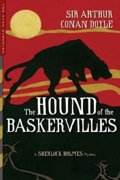 Cover for Sir Arthur Conan Doyle · The Hound of the Baskervilles (Illustrated) (Paperback Book) (2020)