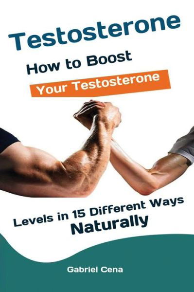 Cover for Cena Gabriel · Testosterone: How to Boost Your Testosterone Levels in 15 Different Ways Naturally (Pocketbok) (2019)