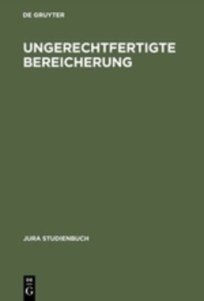 Cover for H.-G. Koppensteiner · Ungerechtf.Bereich. (Book) (1988)