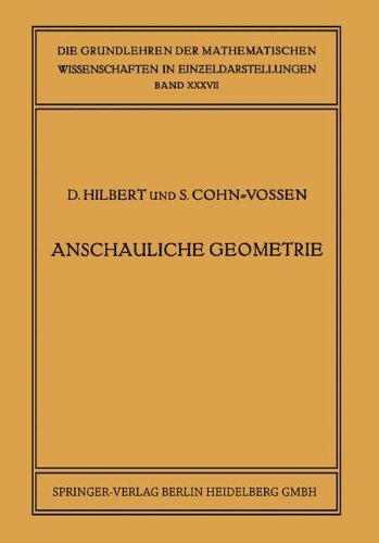 Cover for David Hilbert · Anschauliche Geometrie - Grundlehren Der Mathematischen Wissenschaften (Paperback Bog) [1932 edition] (1932)