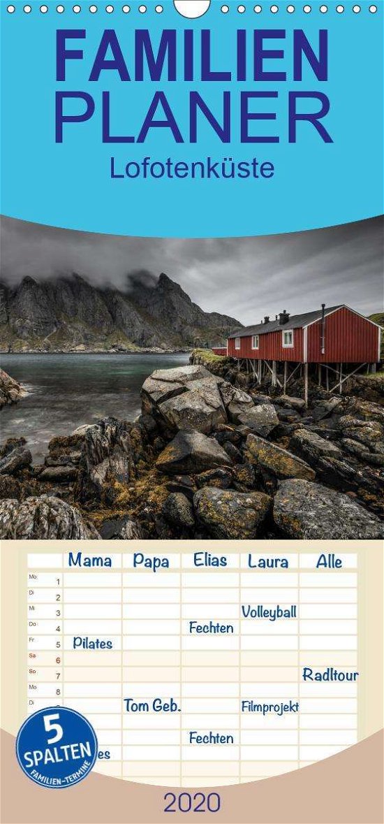 Lofotenküste - Familienplaner hoch - Worm - Libros -  - 9783671172559 - 