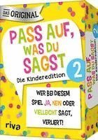 Cover for Was Du Sagst Hegemann:pass Auf · Die K (Buch)