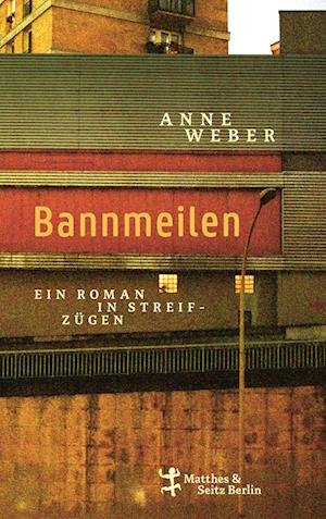 Cover for Anne Weber · Bannmeilen (Bok) (2024)