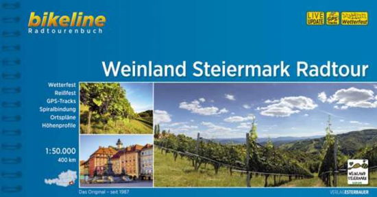 Cover for Esterbauer · Bikeline: Weinland Steiermark Radtour (Spiral Book) (2019)