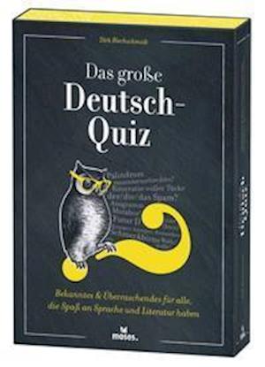 Cover for Dirk Blechschmidt · Das große Deutsch-Quiz (GAME) (2022)