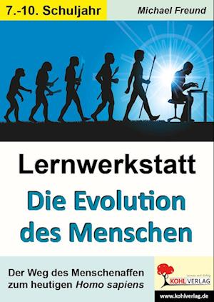 Cover for Michael Freund · Lernwerkstatt Die Evolution des Menschen (Paperback Book) (2022)