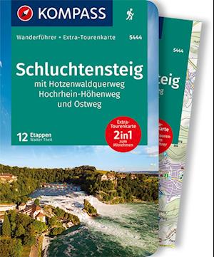 KOMPASS Wanderführer 5444 Schluchtensteig, mit Hotzenwaldquerweg, Hochrhein-Höhenweg und Ostweg - Walter Theil - Books - Kompass Karten GmbH - 9783991210559 - May 6, 2021