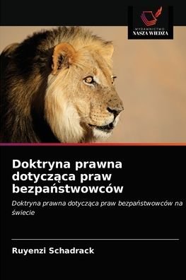 Cover for Ruyenzi Schadrack · Doktryna prawna dotycz?ca praw bezpa?stwowcow (Paperback Bog) (2021)