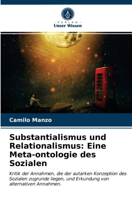 Cover for Camilo Manzo · Substantialismus und Relationalismus (Paperback Book) (2021)