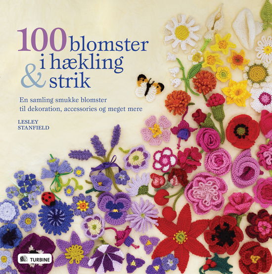 Cover for Lesley Stanfield · 100 blomster i hækling og strik (Sewn Spine Book) [1st edition] (2012)