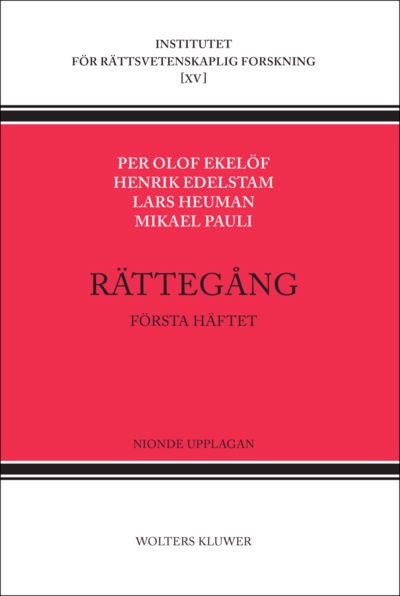 Cover for Mikael Pauli · Rättegång. Första häftet (Bog) (2016)