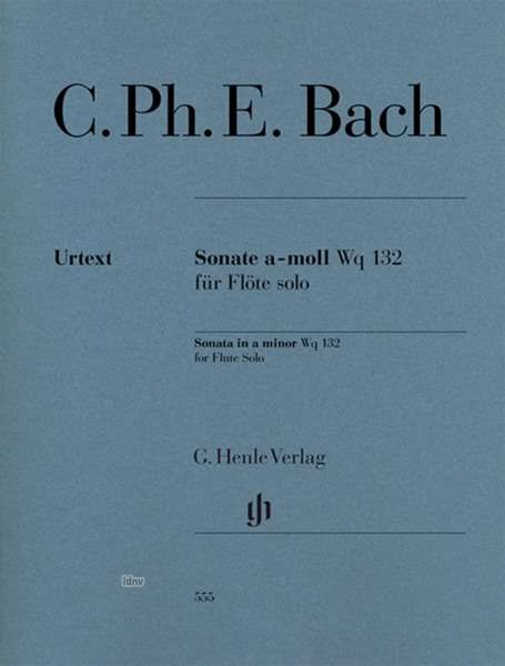 Cover for Bach · Sonate a-moll,Fl solo Wq13 (Bog) (2018)