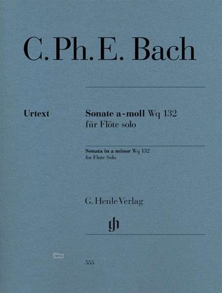Cover for Bach · Sonate a-moll,Fl solo Wq13 (Book) (2018)
