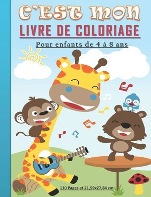 Cover for Publication CM · C'est mon livre de coloriage (Pocketbok) (2020)