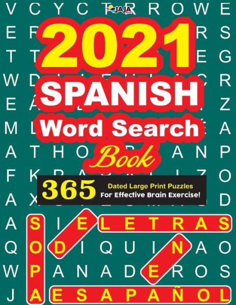 Cover for J S Lubandi · 2021 SPANISH Word Search Book (Paperback Book) (2021)