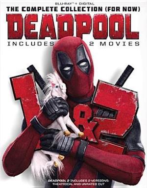 Cover for Deadpool 1+2 (Blu-ray) (2018)