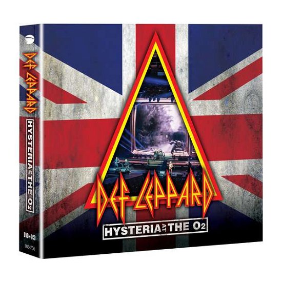 Cover for Def Leppard · Hysteria at the O2 (CD/DVD) (2020)