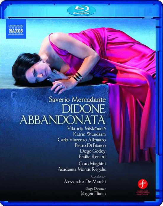 Cover for S. Mercadante · Didone Abbandonata (Blu-ray) (2019)