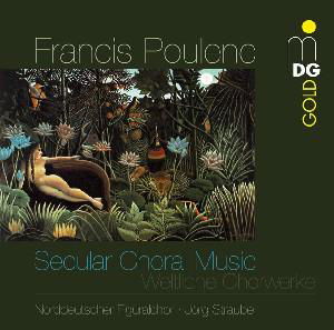 Cover for Straube Jörg / Norddeutscher Figuralchor · Secular Choral Wrks MDG Klassisk (SACD) (2009)