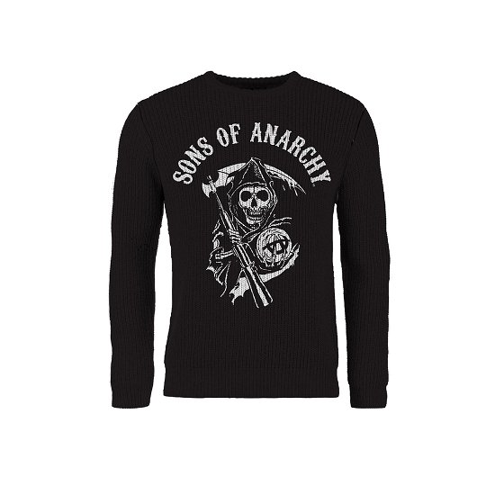 Cover for Sons of Anarchy · Skull Reaper (Knitted Jumper) (CLOTHES) [size L] [Black edition] (2017)