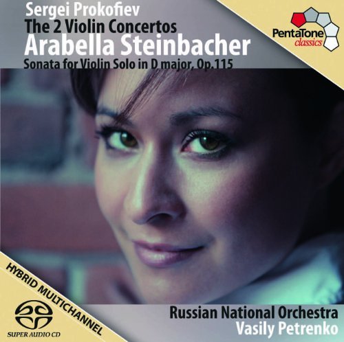 Violinkonzerte 1 & 2/Solo Sonata - Steinbacher,Arabella / Petrenko,Vasily / Russian - Music - Pentatone - 0827949039560 - September 1, 2012