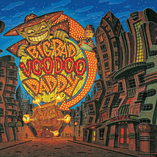 Cover for Big Bad Voodoo Daddy · Big Bad Voodoo Daddy (Americana Deluxe)—25th Anniversary (DELUXE EDITION, CLEAR WITH RED &amp; YELLOW SWIRL VINYL) (LP) (2023)