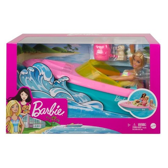 Barbie Doll and Boat Playset - Barbie - Merchandise - Barbie - 0887961903560 - November 1, 2020