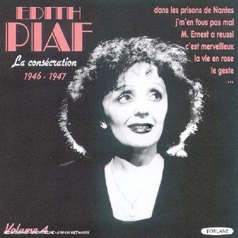 Cover for Piaf Edith · La Consecration Vol.4 (CD) (2019)